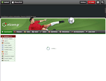 Tablet Screenshot of escore.gr